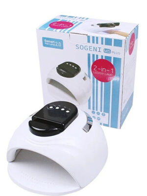 Lampara De Uñas Led- Uv 168w Secado Rápido Soporte Celular