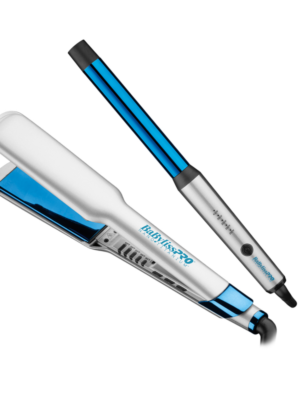 Combo Plancha Babyliss Titanio + Rizador